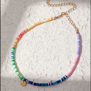 Colorful beaded necklace